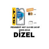 Peugeot 407 2.0 Hdı Dizel Filtre Seti+Delphi Bakım Seti Mazot Filtresi Hariç