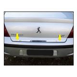 Peugeot 407 Krom Bagaj Alt Çıtası 2005 Üzeri P.Çelik