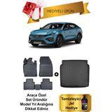 Peugeot 408 2023 ve Sonrası 3D Havuzlu Paspas & Bagaj Havuzu Seti (Temizleyici Jel Hediye) - Siyah