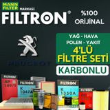Peugeot 508 1.6 Hdi Mann Filtron Filtre Seti 2014-2018