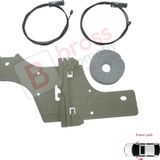 Peugeot 508 Mk1 W23 8D 8E 2010-2018 4/5 Kapı 9221Gy İçin Elektrikli Ön Sol Cam Kriko Tamir Seti
