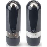 Peugeot Alaska Siyah 17 cm Quartz Karabiber Tuz Değirmeni