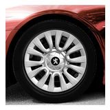 Peugeot Amblemli Gri 4'lü Takım 109 15 İnç Jant Kapağı