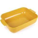 Peugeot Appolia Dikdörtgen Pişirme Tabağı 32 cm-12 inç, Safran