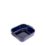 Peugeot - Appolia Kare Fırın Tabağı - Saplı Seramik Fırıncı - Mavi, 16,5 x 5,08 cm