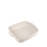Peugeot Appolia kulplu kare fırın kabı, seramik, ekru/beyaz, 8,2 x 36 x 36 cm, kapasite: yakl. 4,5 l, 60121