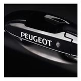 Peugeot Araba Kapı Kolu Araç Sticker Yapıştırma 8Ad