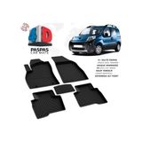 Peugeot Bipper Ferrous 4d Havuzlu Kauçuk Paspas 2016 - Siyah