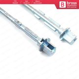 Peugeot Citroen Fiat Lancia Eurovans 1994-2002 İçin 2 Adet Sürgülü Kapı Kolu Kilit Pimi 140 Mm