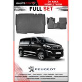 Peugeot Expert Traveller 8+1 2025 Model 4d Bagaj ve Pro Serisi Havuzlu Paspas Takımı - Siyah