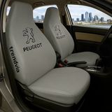 Peugeot Gri Renk Ön Arka Koltuk Kılıfı Penye Servis Tipi Araba Koltuk Koruyucu