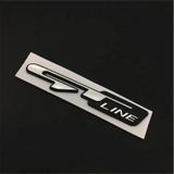 Peugeot Gt Line 3d Metal Arma 3m Yapışkanlı Logo Araç Ön Arka Yan Kapı Amblem Aksesuar