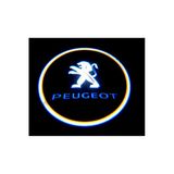 Peugeot Kapı Altı Led Aydınlatma Araç Logolu