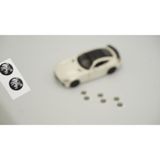 Peugeot Logo Jant Torpido Direksiyon 9mm Damla Sticker Logo Seti