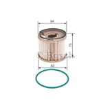 Peugeot Partner 2.0 Hdi 12.1999 - 08.2002 Bosch Mazot Filtresi