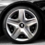 Peugeot Partner 4 Adet 1 Takım 2010 15'' inç Uyumlu Jant Kapağı