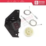 Peugeot Partner Citroen Berlingo Mk2 B9 2008-2018 9222Eq İçin Elektrikli Ön Sağ Cam Kriko Tamir Seti