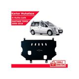 Peugeot Partner Tepee 2008-2018 Çelik Karter Muhafaza Çelik Koruma Sacı A+ Kalite Yerli Üretim