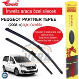 Peugeot Partner Tepee 2008— İnwells Araca Özel Silecek Takımı