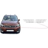 Peugeot Rifter Passenger Van 2019 > Ön Panjur Çıtası (Plaka Üstü) P. Çelik - Krom