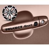 Peugeot Sport Kapı Kolu Sport Sticker Yapıştırma 8 Adet