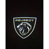 Peugeot Yeni Logo Araçları Kapı Altı Led Logo Mesafe Sensörlü Yeni Nesil 2 Adet