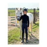 PEUR RIDER SHOP Erkek Çocuk Binici Pantolonu Su Geçirmez Leke Tutmaz Full Silikonlu Esnek Binicilik Taytı