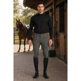 PEUR RIDER SHOP Silikon ve Cep Detaylı Binici Erkek Pantolonu Yeşil