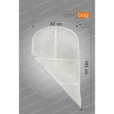 Pevabag Beyaz Takım Elbise Kılıfı (GAMBOÇ) 5 Adet / 62x102 Cm Beyaz 50 gr