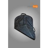 Pevabag Oval Kesim Kulplu Takım Elbise Kılıfı (5 Adet) 62x102 CM Siyah 60gr