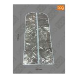 Pevabag Şeffaf Abiye Elbise Kılıfı (Gamboç) 5 Adet / 62x135 CM Beyaz Biyeli