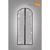 Pevabag Şeffaf Abiye Elbise Kılıfı (Gamboç) 5 Adet / 62x150 CM SİYAH Biyeli