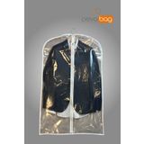 Pevabag Şeffaf Takım Elbise Kılıfı (gamboç) 5 Adet / 62x102 Cm Beyaz Biyeli