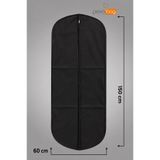 Pevabag Siyah Abiye Elbise Kılıfı 5 Adet / 60x150 Cm Siyah 50 gr