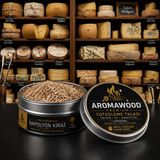 Peynir, Şarküteri ve İşlenmiş Et Ürünleri İçin Napolyon Kiraz Ağacı Tütsüleme Talaşı. 3 Dakika İçinde Kalıcı İsli Tütsü Aroması Tütsüleme Kapağı Hediyeli.