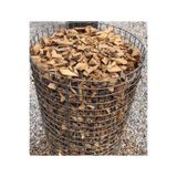Peysan Dekoratif Natural Doğal Malç 10-25 mm Ebat 40 Litre Ağaç Kabuğu Ağaç Yongası Bahçe Dekor Peyzaj