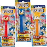 Pez Sonic Lisanslı Şekerleme Lisanslı 3 Oyuncak Dispenser + 9 Şekerleme Paketi - 3 Adet