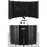 Pf-43 Mikrofon Ses Yalıtım Izolasyon Paneli 5 Bölümlü Ayaklı (69X26 Cm)