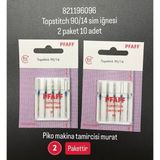 Pfaff Dikiş Makinası Sim Iğnesi 821196096 (2 Paket 10 Adet)