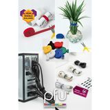 PFU Pratik Faydalı Ürünler Kablo Düzenleyici Cırt Cırt | Şerit Cırt | Kablo Sabitleyici Gizleyici Organizer Cırt 5 mt x 1 cm - Çok Renkli