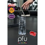 PFU Pratik Faydalı Ürünler Sporcu Matarası | Suluk | Matara | Gym Su Matarası | Kapaklı Suluk Büyük Boy - 2 Litre - 2000 ml - Çok Renkli