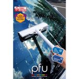 PFU Pratik Faydalı Ürünler Süngerli Camsil | Süngerli Çekpas | Cam Çekçeği | Cam Silme Aparatı - 22 cm - Beyaz