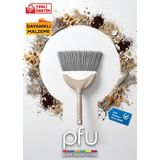 PFU Pratik Faydalı Ürünler Süpürge | El Süpürgesi | Plastik Süpürge | Çok Amaçlı Süpürge - 40 x 25 cm - Çok Renkli