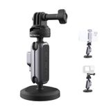 PGYTECH CapLock Manyetik Kamera Montajı, DJI OSMO Action4/3/2, Gopro 10/9/8, OSMO Pocket 2, Insta360, 1/4"-20 Standart Dişli Adaptörlü Çift Bilyalı Kafa Mekanizması ile Uyumlu