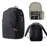 PGYTECH OneGo Lite fotoğraf makinesi sırt çantası, 12 l/16 L/22 l, hafif, su geçirmez, şehir ve seyahat için fotoğraf makinesi çantası, Sony/Canon/Nikon SLR fotoğraf makinesi ile uyumlu