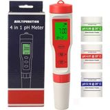Ph Metre Tds Metre Sıcaklık Ec Ölçer 4ü 1 Arada Ölçüm Cihaz - Ahşap
