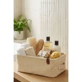 PH Prendi Home Havlu Kumaş Banyo Düzenleyici Sepet Dekoratif Çok Amaçlı Organizer Kutu 30x22x10