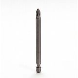 Ph2 100 mm 10 cm Manyetik Uzun Bits Bit Ucu Yıldız Tornavida Uç Derin Vidalama Için Çelik Cr-V Uç - 100 mm (10 cm) - Gri