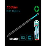 PH2X150 mm Yıldız Bist Uç 1'li Paket Yüksek Kalite TACIM71PH2150 Nms Hırdavat - Altın