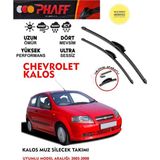 Phaff Chevrolet Kalos Silgeç Sileceği Takımı 2007 Model Araca Özel Aparat F389